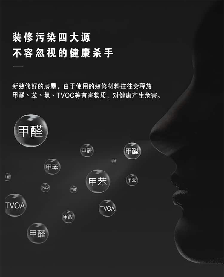 裝修污染四大源 不容忽視的健康殺手 新裝修好的房屋沒有雨使用的裝修材料往往會釋放甲醛、苯、氨、TVOC等有害物質(zhì)，對健康產(chǎn)生危害。  身體的哪些警報？反應著室內(nèi)已經(jīng)超標嚴重！